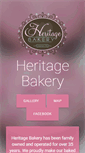 Mobile Screenshot of heritage-bakery.com